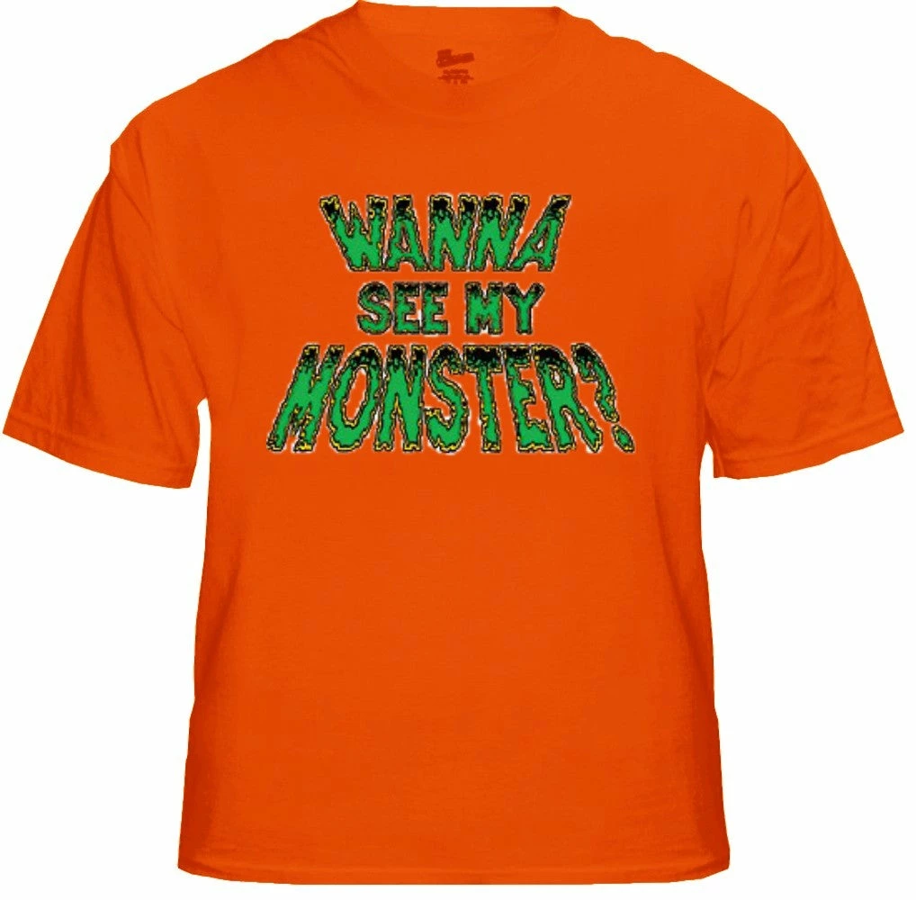 Bewild Haloween T-Shirt - Wanna See My Monster T-Shirt 6 Bewild Haloween T-Shirt - Wanna See My Monster T-Shirt