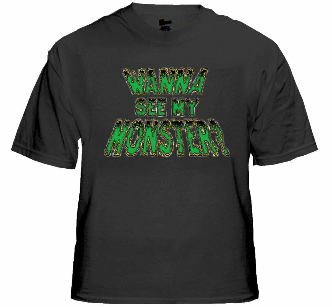 Bewild Haloween T-Shirt - Wanna See My Monster T-Shirt 4 Bewild Haloween T-Shirt - Wanna See My Monster T-Shirt