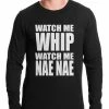 Bewild Watch Me Whip Thermal Shirt Hip-Hop Inspired Clothing