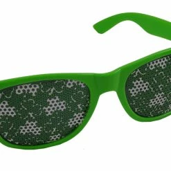 Bewild Wayfarer Sunglasses With Mini Shamrock Pattern 9 Bewild Wayfarer Sunglasses With Mini Shamrock Pattern
