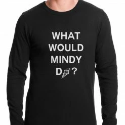 Bewild What Would Mindy Do? Eat Ice Cream Thermal Shirt