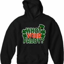 Bewild Who's Your Paddy? Adult Hoodie