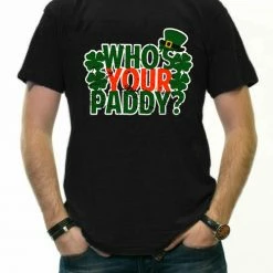 Bewild Men's T-Shirts Who's Your Paddy? Men's T-Shirt