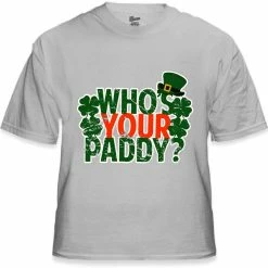 Bewild Men's T-Shirts Who's Your Paddy? Men's T-Shirt