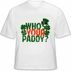 Bewild Men's T-Shirts Who's Your Paddy? Men's T-Shirt