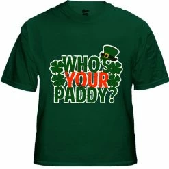 Bewild Men's T-Shirts Who's Your Paddy? Men's T-Shirt
