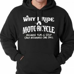 Bewild Why I Ride A Motorcycle Adult Crewneck