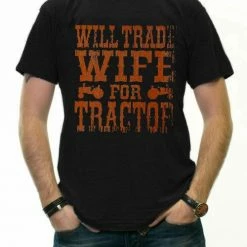 Bewild Men's T-Shirts Will Trade Wife For Tractor Vintage T-Shirt 15 Bewild Men's T-Shirts Will Trade Wife For Tractor Vintage T-Shirt