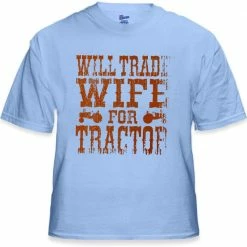 Bewild Men's T-Shirts Will Trade Wife For Tractor Vintage T-Shirt 20 Bewild Men's T-Shirts Will Trade Wife For Tractor Vintage T-Shirt