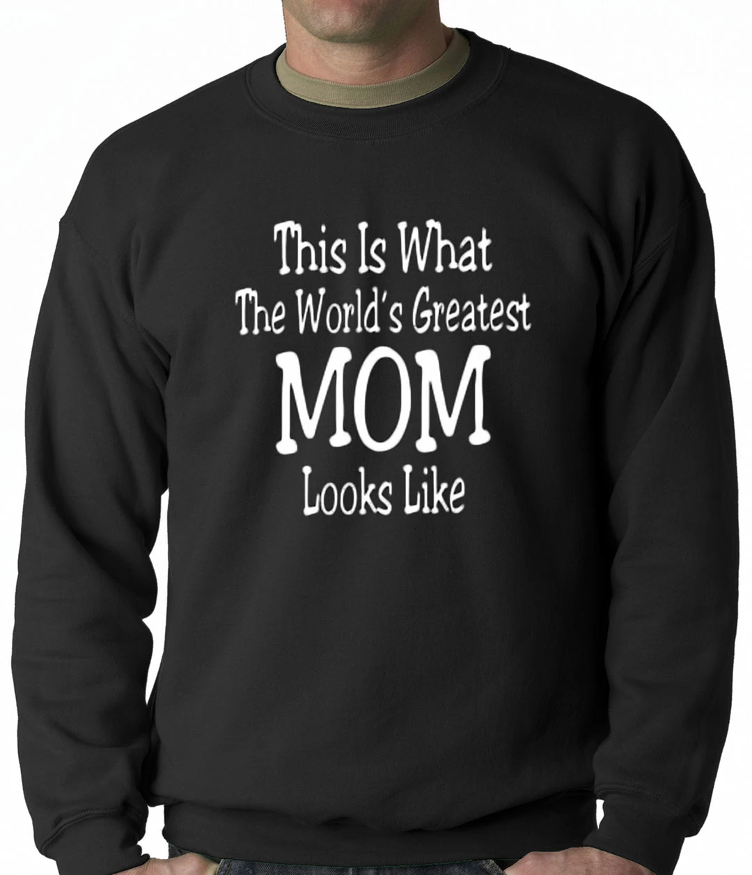 Bewild Worlds Greatest Mother Adult Crewneck 4 Bewild Worlds Greatest Mother Adult Crewneck
