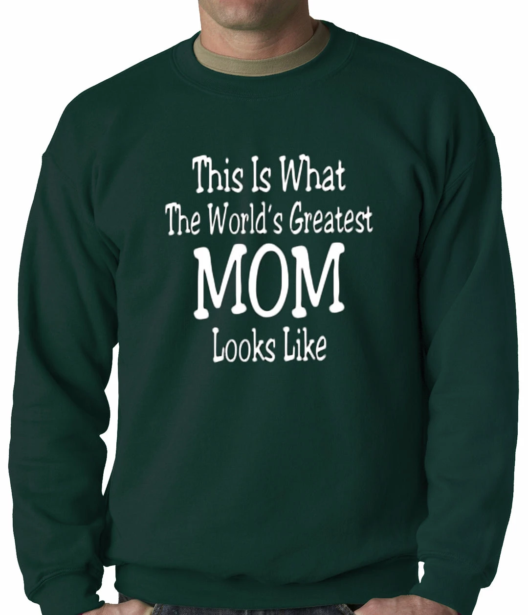 Bewild Worlds Greatest Mother Adult Crewneck 5 Bewild Worlds Greatest Mother Adult Crewneck