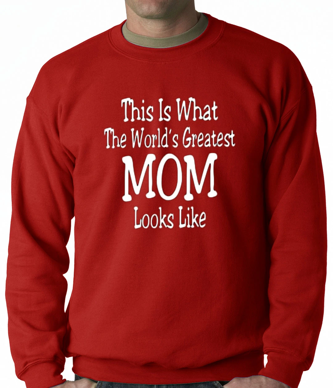 Bewild Worlds Greatest Mother Adult Crewneck 8 Bewild Worlds Greatest Mother Adult Crewneck