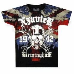 Bewild Xzavier 1942 Birmingham Men's T-Shirt (Black)