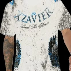 Bewild Xzavier "Break The Silence" Couture T-Shirt (White) 15 Bewild Xzavier