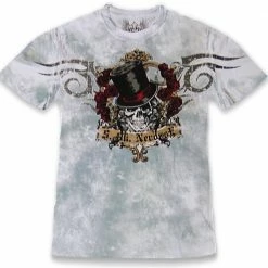 Bewild Xzavier Da Grind "Slash" T-Shirt (White/Grey)