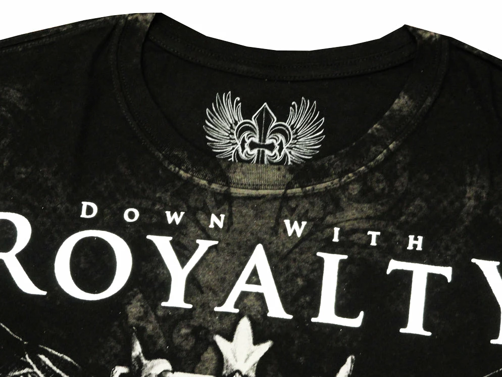Bewild Xzavier "Down With Royalty" Men's T-Shirt (Black) 8 Bewild Xzavier "Down With Royalty" Men's T-Shirt (Black)