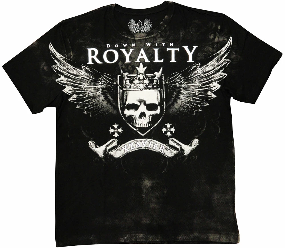 Bewild Xzavier "Down With Royalty" Men's T-Shirt (Black) 4 Bewild Xzavier "Down With Royalty" Men's T-Shirt (Black)