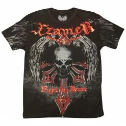 Bewild Xzavier Fight The Power Mens T-shirt