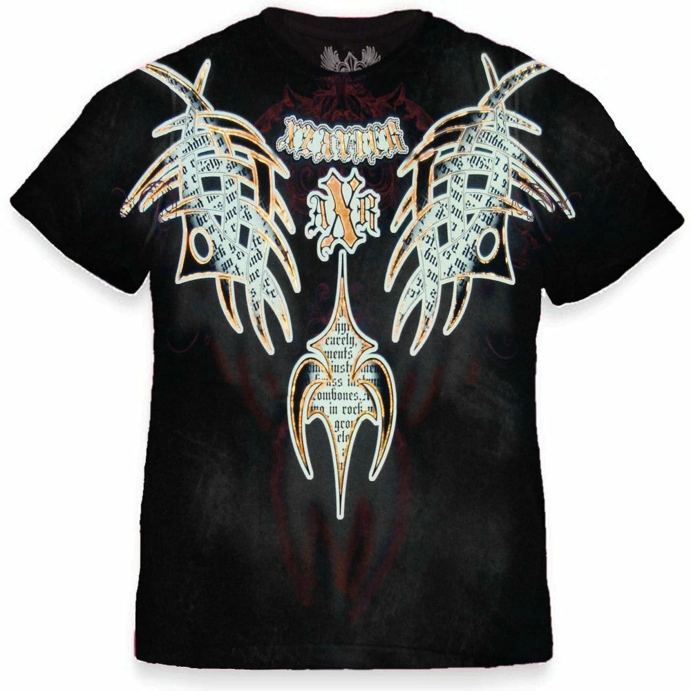 Bewild Xzavier "Gilded Tribal" T-Shirt (Black) 3 Bewild Xzavier "Gilded Tribal" T-Shirt (Black)