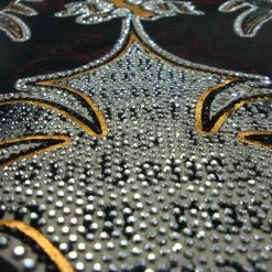 Bewild Xzavier Guilded Tribal Couture Rhinestone T-Shirt