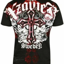 Bewild Xzavier Live Free Men's T-Shirt (Black) -X-Large