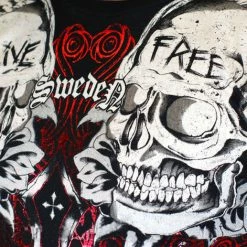 Bewild Xzavier Live Free Men's T-Shirt (Black) -X-Large