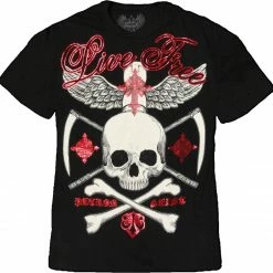 Bewild Xzavier "Live Free" T-Shirt (Black)