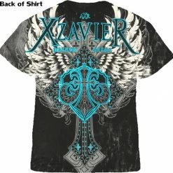 Bewild Xzavier "Nobel Winged Cross" T-Shirt (Black)