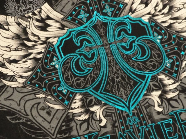 Bewild Xzavier "Nobel Winged Cross" T-Shirt (Black) 9 Bewild Xzavier "Nobel Winged Cross" T-Shirt (Black)