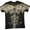 Bewild Xzavier Screaming Skulls Mens T-shirt