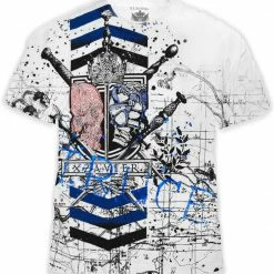 Bewild Xzavier SFX "Truce Couture" The Never Ending Battle Rhinestone T-Shirt