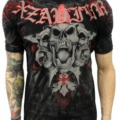 Bewild Xzavier "Skull And Cross" T-shirt (Black)