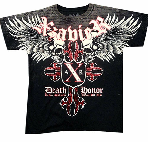 Bewild Xzavier Super Duper Cross Skulls Men's T- Shirt (Black) 3 Bewild Xzavier Super Duper Cross Skulls Men's T- Shirt (Black)