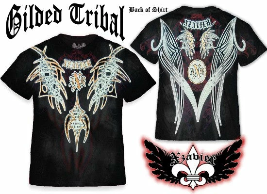 Bewild Xzavier "Gilded Tribal" T-Shirt (Black) 13 Bewild Xzavier "Gilded Tribal" T-Shirt (Black)