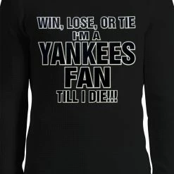 Bewild Yankee Fan Till I Die Thermal Long Sleeve Shirt 7 Bewild Yankee Fan Till I Die Thermal Long Sleeve Shirt