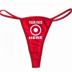 Bewild Your Face Here Thong Thongs