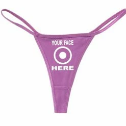 Bewild Your Face Here Thong Thongs