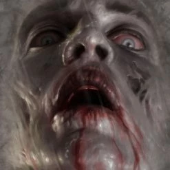 Bewild Zombie Big Face Men's T-Shirt The Mountain Apparel 10 Bewild Zombie Big Face Men's T-Shirt The Mountain Apparel